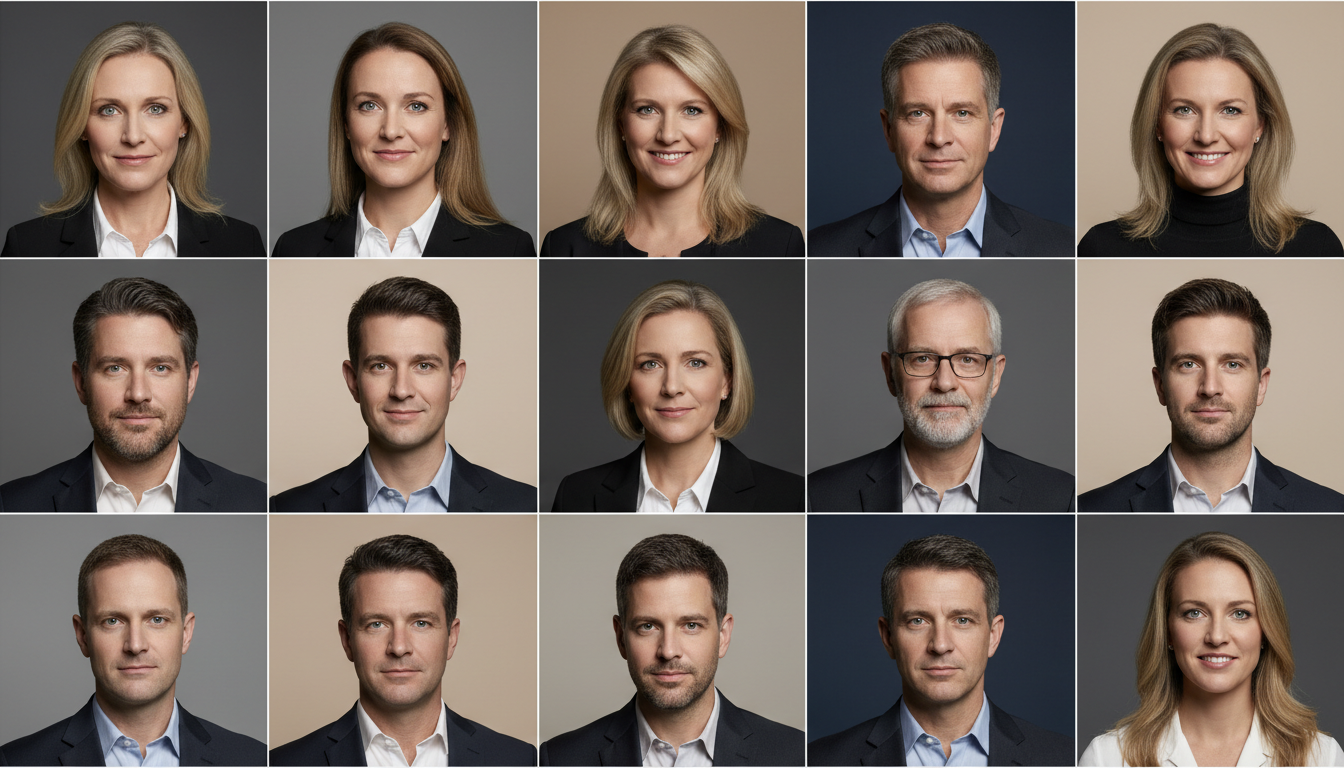Editorial cover showing a grid of strong portrait setups for AI portrait animation