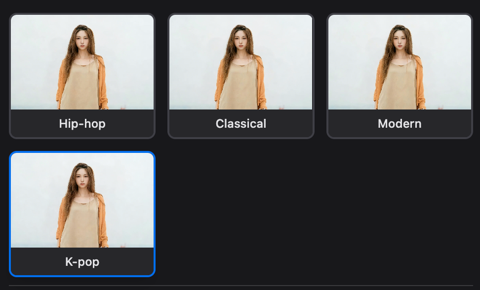 AI Dance Video Generator Features